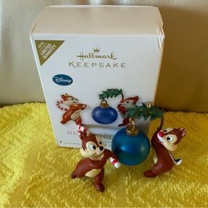 Hallmark limited edition Disney Chippendale Chipmunks ornament